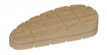 TECHNOVIT - podkvica lesena klinaste oblike XL