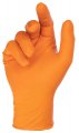 ROKAVICE X-Grip 24cm - Nitrile oranžne L (50kos)*